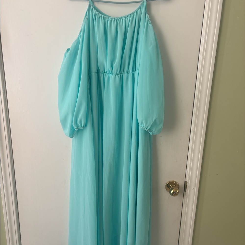 Teal Maxi Dress